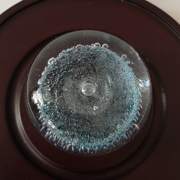 Beautiful Art Glass Paperweight by Award Winning Glass Artist Ron Lukian Quebec - Picture 3 of 6